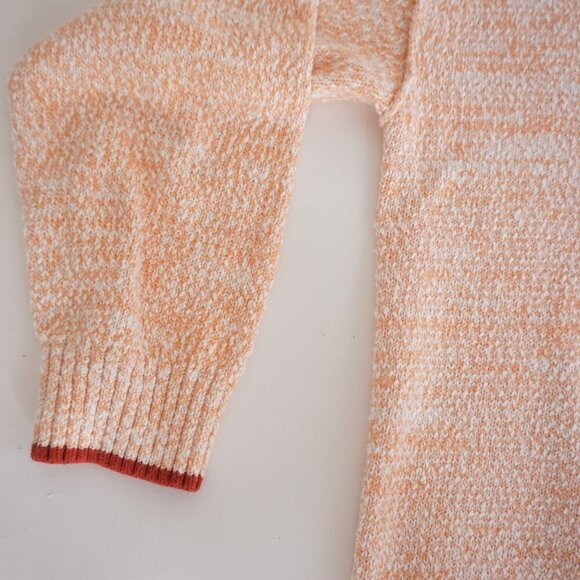 Urban Outfitters BDG Peach Knit Cotton Blend Crewneck Sweater Dress L - Picture 8 of 11